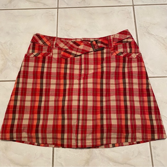 - Stretch White Stag plaid size 10 - Picture 1 of 7